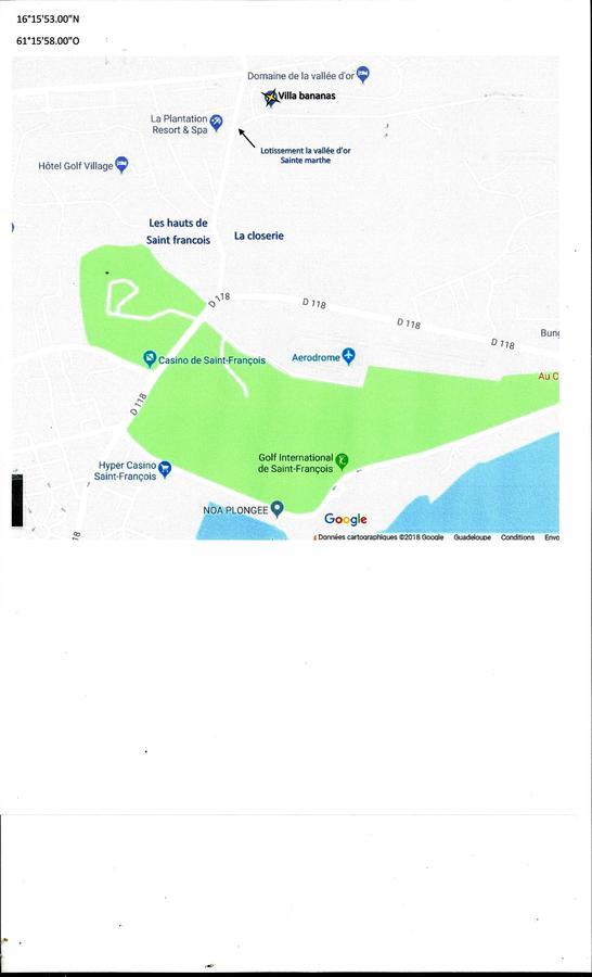 Villa Bananas Saint-Francois  Εξωτερικό φωτογραφία